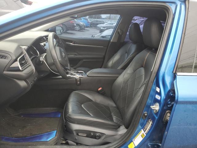 4T1B11HKXKU291499 - 2019 TOYOTA CAMRY L 蓝色 照片 7