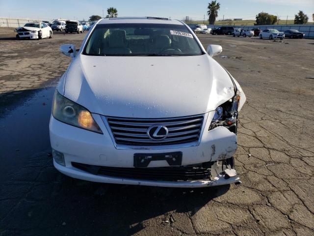 JTHBK1EG9B2447415 - 2011 LEXUS ES 350 WHITE photo 5