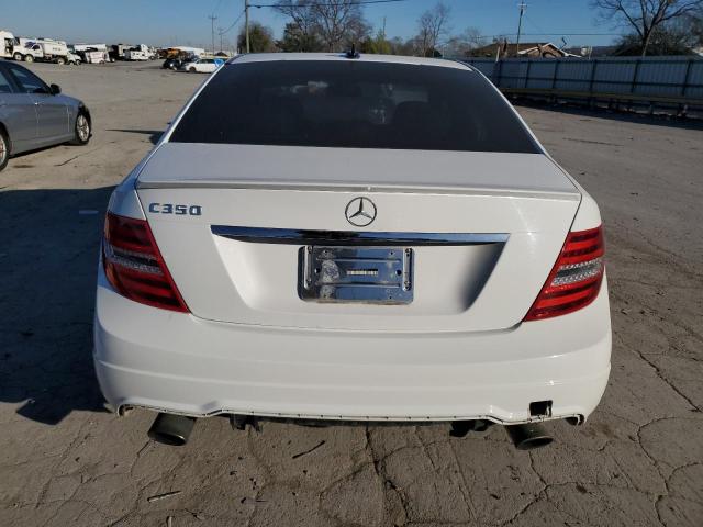 WDDGF5HB4DR264149 - 2013 MERCEDES-BENZ C 350 WHITE photo 6