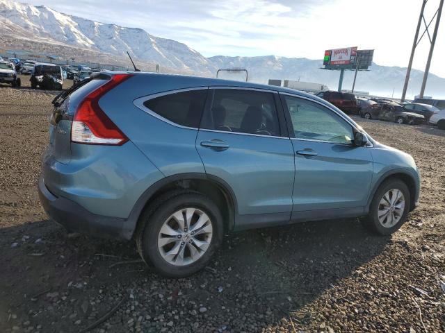 2HKRM4H51EH626959 - 2014 HONDA CR-V EX BLUE photo 3