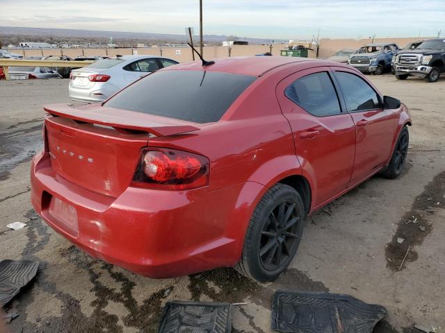 1C3CDZAG8DN717180 - 2013 DODGE AVENGER SE RED photo 3