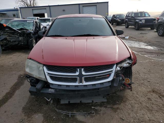 1C3CDZAG8DN717180 - 2013 DODGE AVENGER SE RED photo 5