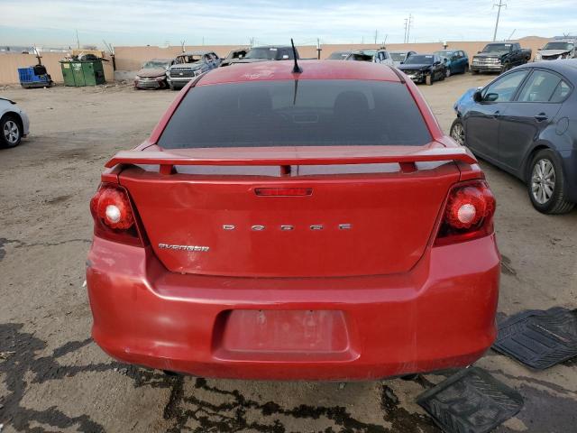 1C3CDZAG8DN717180 - 2013 DODGE AVENGER SE RED photo 6