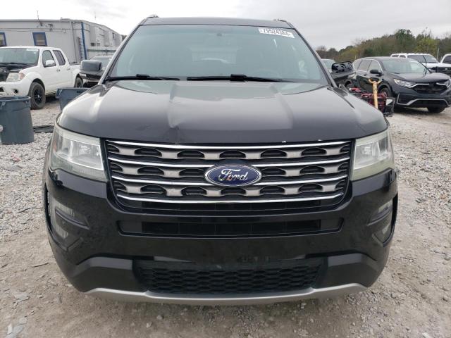 1FM5K7D80GGA06807 - 2016 FORD EXPLORER XLT BLACK photo 5