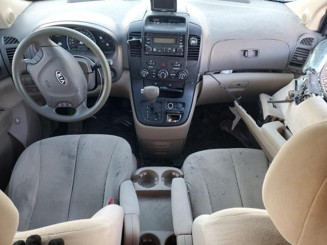 KNDMB233286263693 - 2008 KIA SEDONA EX WHITE photo 8