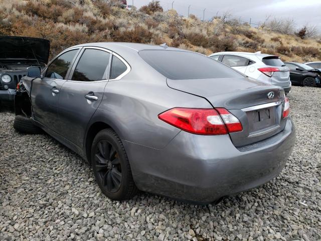 JN1BY1AP3BM325453 - 2011 INFINITI M37 CHARCOAL photo 2