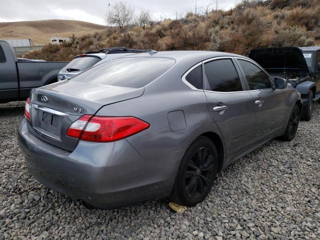 JN1BY1AP3BM325453 - 2011 INFINITI M37 CHARCOAL photo 3