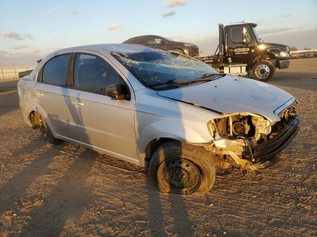 KL1TD5DEXBB160681 - 2011 CHEVROLET AVEO LS 银色 照片 4