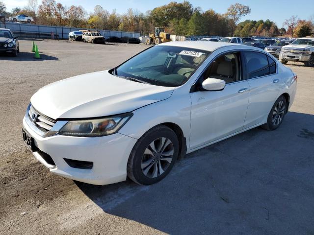 1HGCR2F31DA098148 - 2013 HONDA ACCORD LX WHITE photo 1