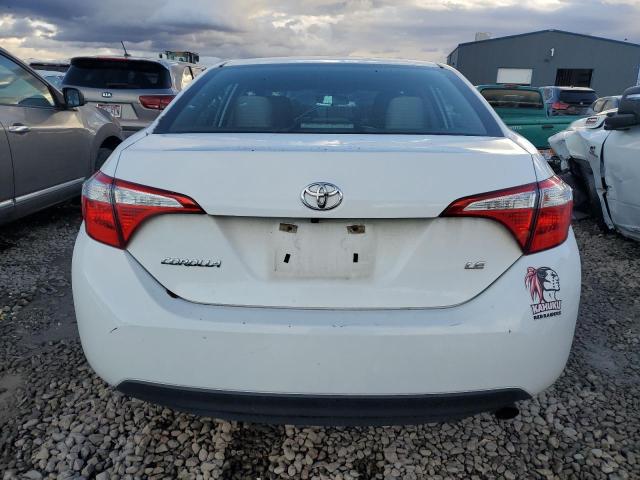 5YFBURHE7FP361385 - 2015 TOYOTA COROLLA L WHITE photo 6