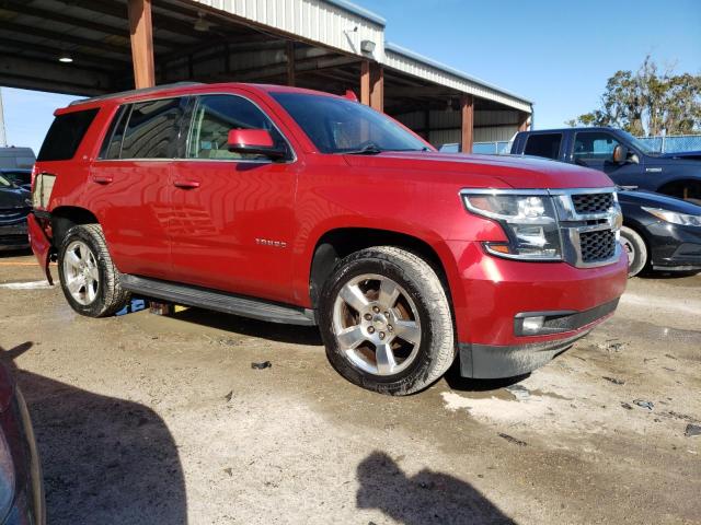 1GNSCBKC5FR714186 - 2015 CHEVROLET TAHOE C1500 LT RED photo 4