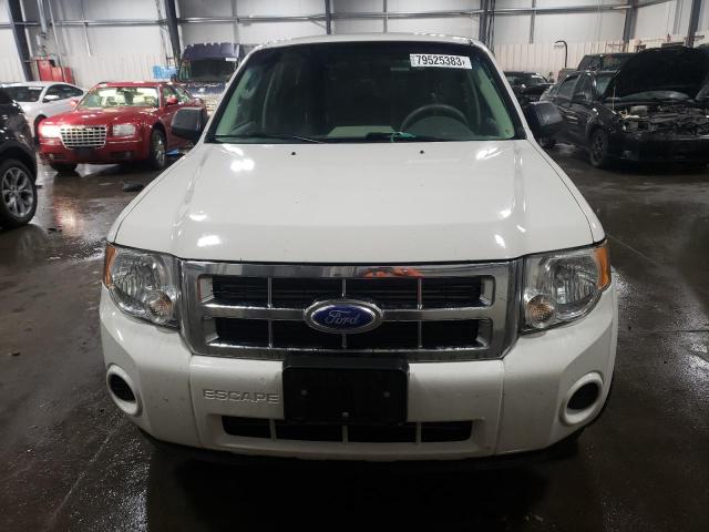 1FMCU0C74CKB80694 - 2012 FORD ESCAPE XLS WHITE photo 5