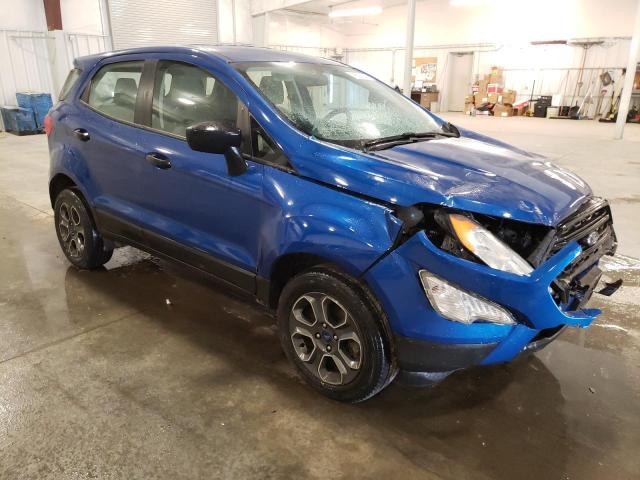 MAJ6P1SL8JC234654 - 2018 FORD ECOSPORT S BLUE photo 4