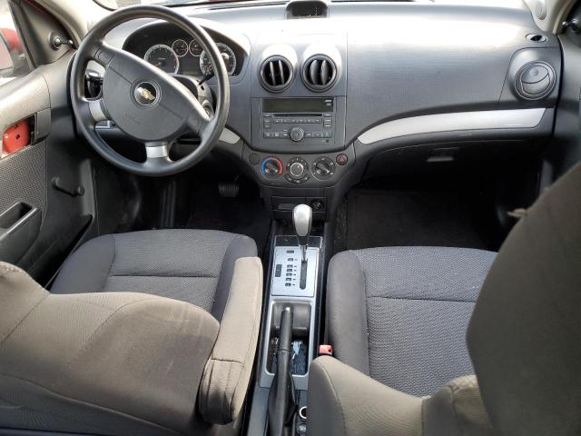 KL1TD56E59B341162 - 2009 CHEVROLET AVEO LS 红色 照片 8