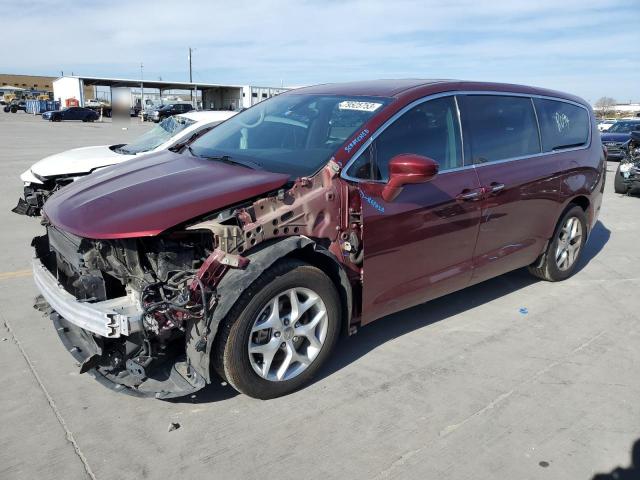 2C4RC1FG9JR113140 - 2018 CHRYSLER PACIFICA TOURING PLUS BURGUNDY photo 1