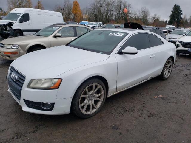 WAUGFAFR7CA004941 - 2012 AUDI A5 PREMIUM WHITE photo 1