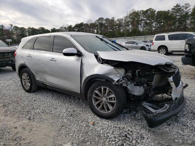 5XYPG4A38HG210426 - 2017 KIA SORENTO LX SILVER photo 4