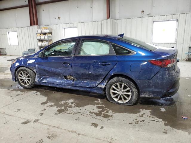 5NPE24AF1KH791669 - 2019 HYUNDAI SONATA SE BLUE photo 2