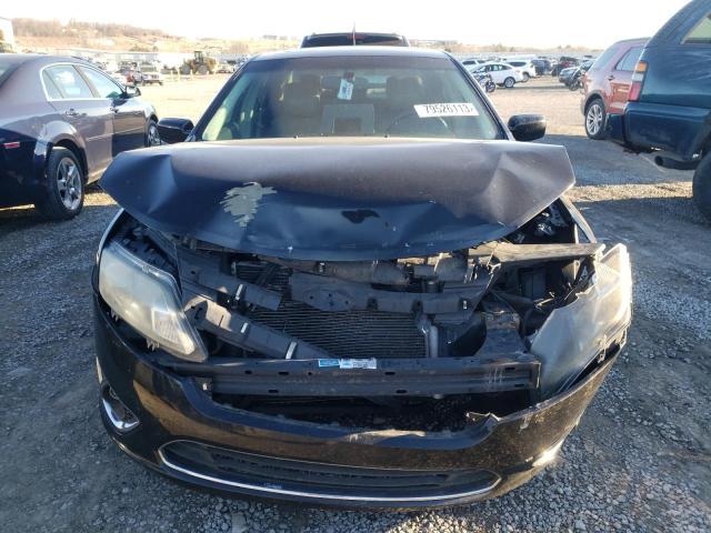 3FAHP0JA4CR358427 - 2012 FORD FUSION SEL BLACK photo 5