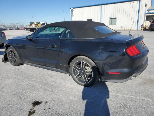 1FATP8UH0J5156976 - 2018 FORD MUSTANG BLACK photo 2