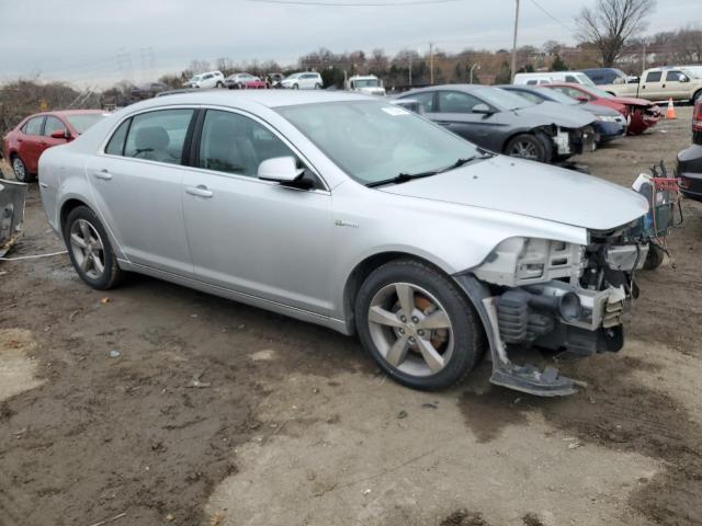 1G1ZF5EZ6AF137364 - 2010 CHEVROLET MALIBU HYBRID SILVER photo 4