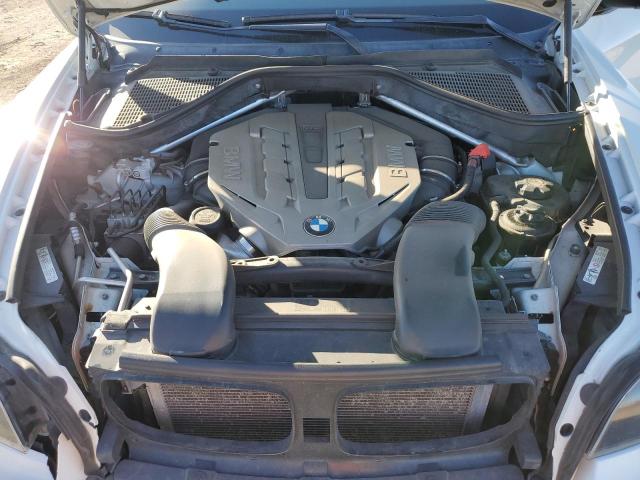 5UXFG83529LZ93278 - 2009 BMW X6 WHITE photo 11