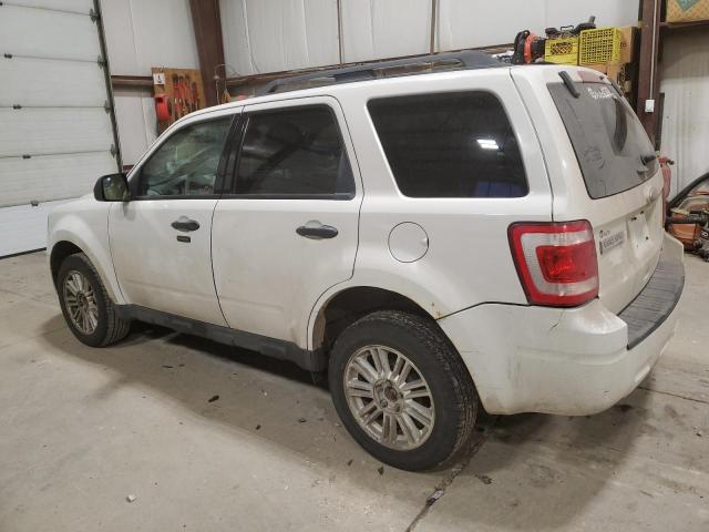 1FMCU9DGXCKA31466 - 2012 FORD ESCAPE XLT WHITE photo 2