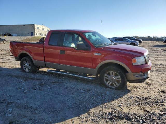 1FTPX12535NA53410 - 2005 FORD F150 RED photo 4