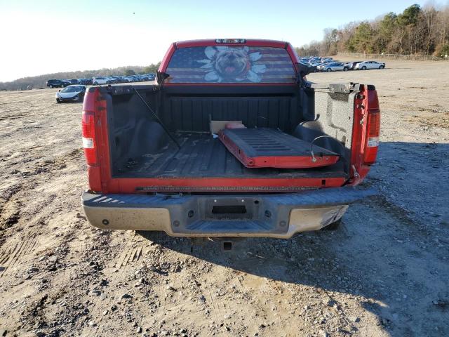 1FTPX12535NA53410 - 2005 FORD F150 RED photo 6