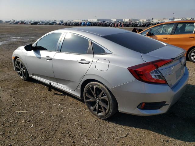 2HGFC2F84KH603463 - 2019 HONDA CIVIC SPORT ვერცხლისფერი ფოტო 2