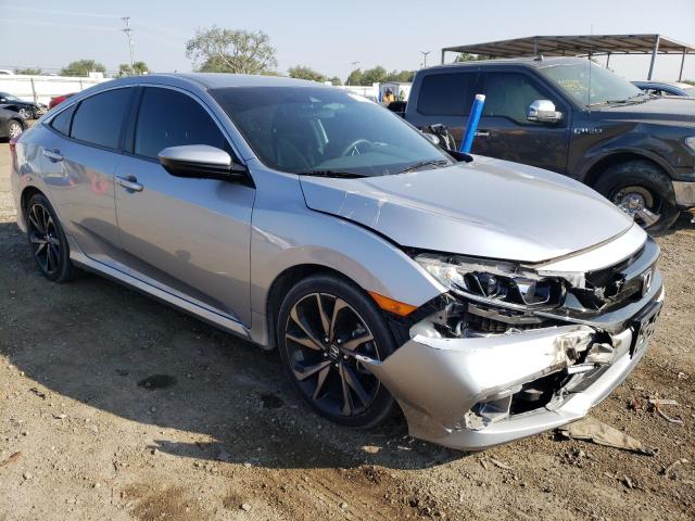 2HGFC2F84KH603463 - 2019 HONDA CIVIC SPORT ვერცხლისფერი ფოტო 4