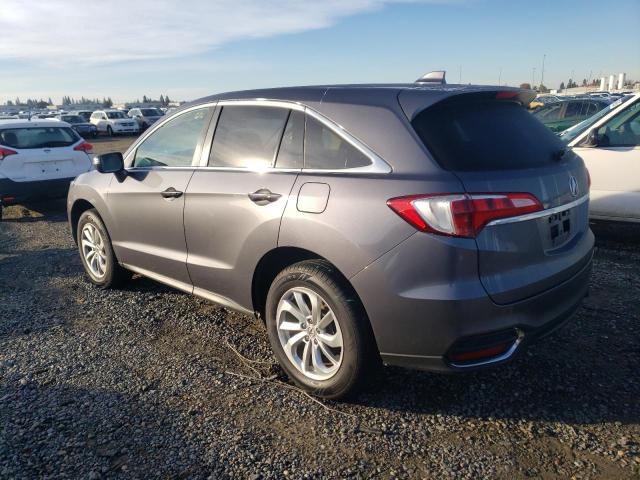 5J8TB3H38HL009824 - 2017 ACURA RDX GRAY photo 2