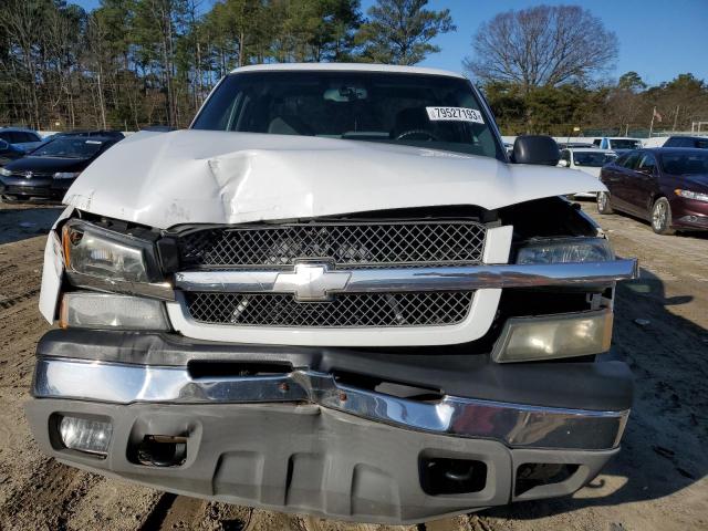 1GCEK19T13E267657 - 2003 CHEVROLET SILVERADO K1500 WHITE photo 5