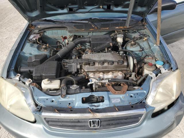 2HGEJ6619YH557147 - 2000 HONDA CIVIC BASE BLUE photo 11