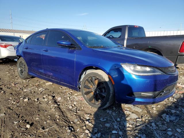 1C3CCCBB7FN743212 - 2015 CHRYSLER 200 S BLUE photo 4