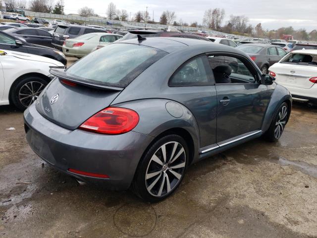 3VWVA7AT9CM644504 - 2012 VOLKSWAGEN BEETLE TURBO GRAY photo 3