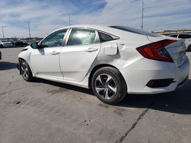 19XFC2F66LE011654 - 2020 HONDA CIVIC LX WHITE photo 2