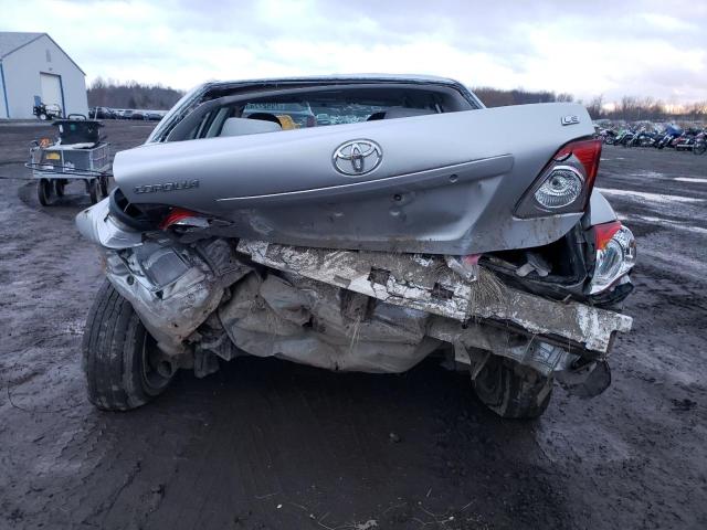 JTDBL40E099092092 - 2009 TOYOTA COROLLA BASE SILVER photo 6