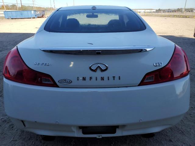 JN1CV6EKXAM104035 - 2010 INFINITI G37 BASE WHITE photo 6