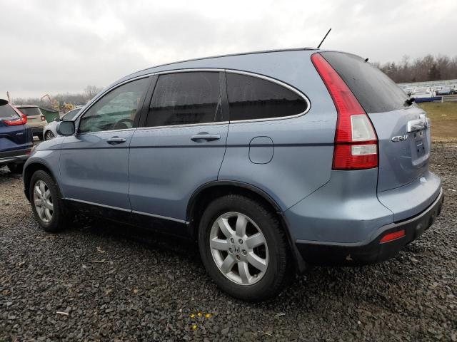 JHLRE38787C067260 - 2007 HONDA CR-V EXL BLUE photo 2