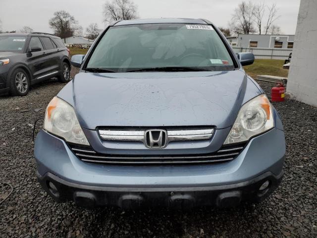 JHLRE38787C067260 - 2007 HONDA CR-V EXL BLUE photo 5