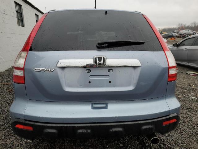 JHLRE38787C067260 - 2007 HONDA CR-V EXL BLUE photo 6