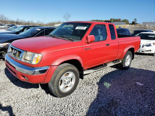 1N6ED26T4YC328505 - 2000 NISSAN FRONTIER KING CAB XE RED photo 1