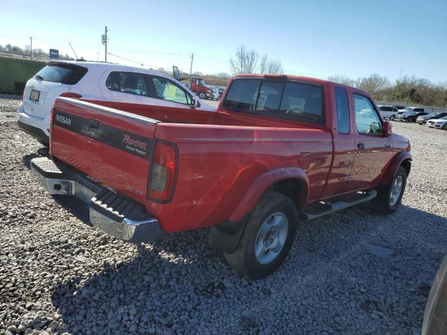 1N6ED26T4YC328505 - 2000 NISSAN FRONTIER KING CAB XE RED photo 3