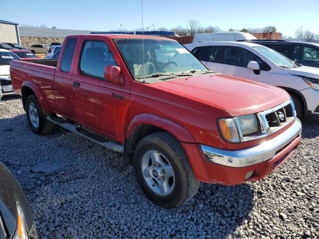 1N6ED26T4YC328505 - 2000 NISSAN FRONTIER KING CAB XE RED photo 4