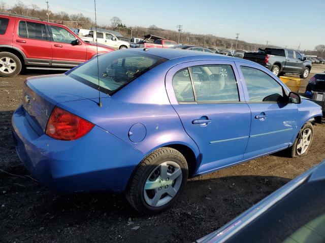 1G1AK58F187291317 - 2008 CHEVROLET COBALT LS BLUE photo 3