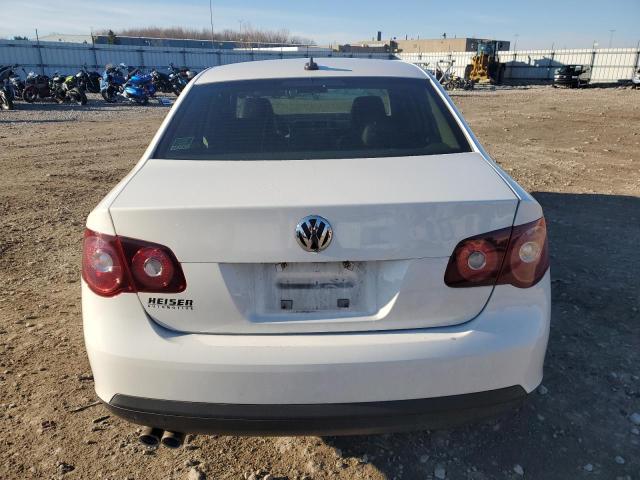 3VWRM71K49M065705 - 2009 VOLKSWAGEN JETTA SE WHITE photo 6