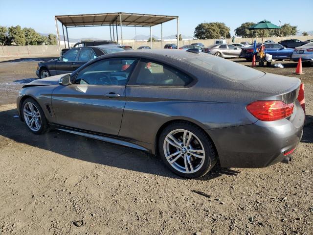 WBA3N7C52EK220943 - 2014 BMW 428 I GRAY photo 2