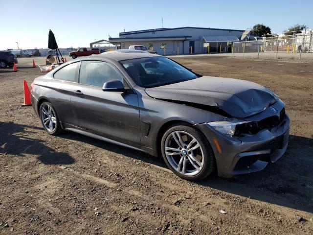 WBA3N7C52EK220943 - 2014 BMW 428 I GRAY photo 4