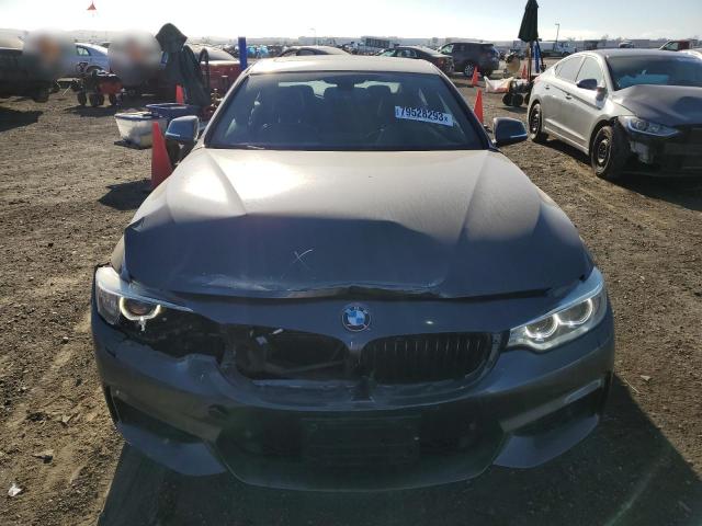 WBA3N7C52EK220943 - 2014 BMW 428 I GRAY photo 5